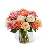 Pleasant Dreams Mixed Rose Bouquet