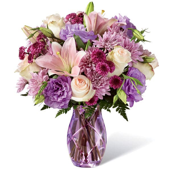 Pristinely Purple Bouquet
