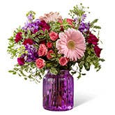 Gerbera Purple Flower Bouquet