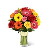 Gerbera Daisy And Rose Bouquet