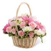 Graceful Peace Flower Basket
