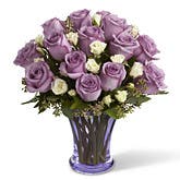 Wonderland Purple Roses Bouquet
