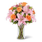 Imma' Blush Lily Bouquet