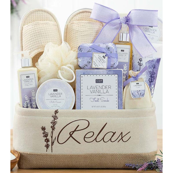 Luxurious Lavender Self Care Spa Set At Send Flowers