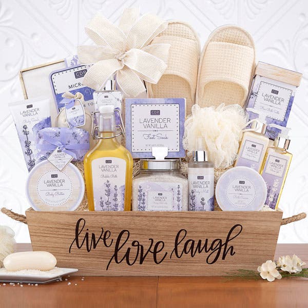 Live, Love, Laugh, Lavender Spa Gift Set