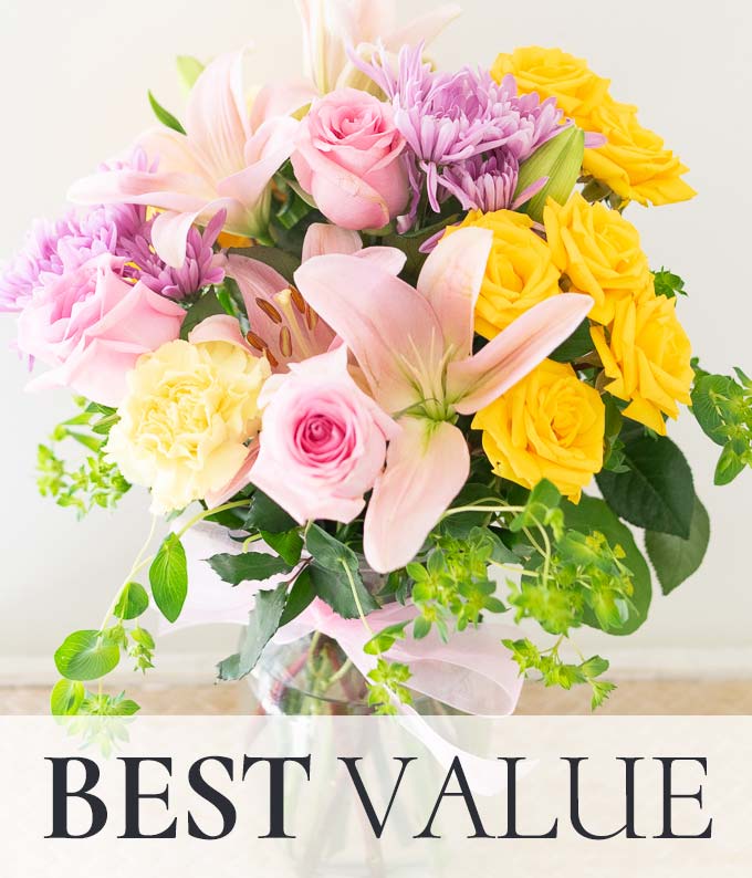 Send Spring Flowers Bouquet Florist Designed at Send Flowers