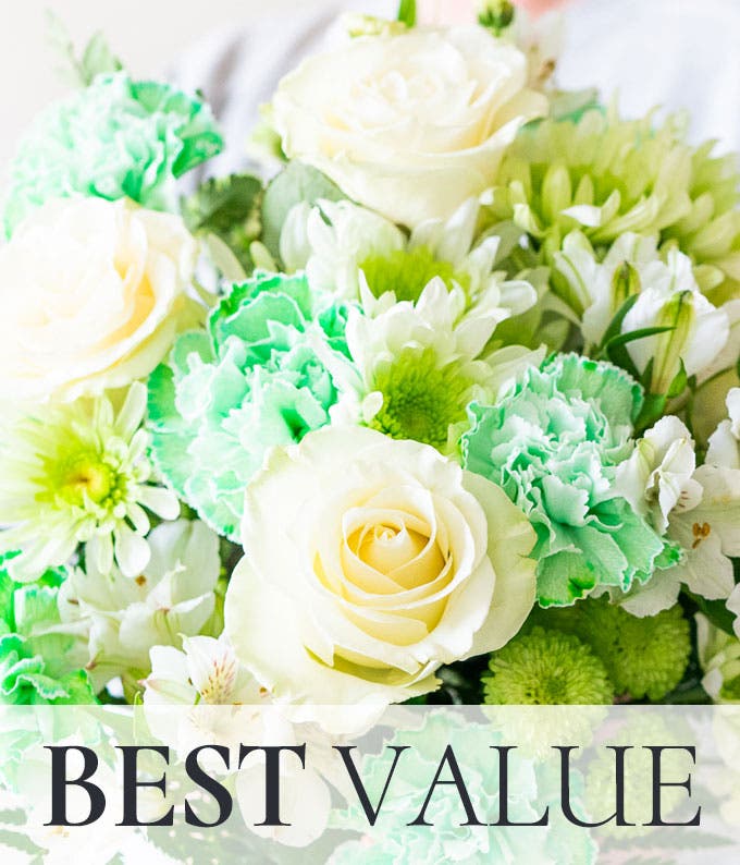 St. Patrick's Day Flower Bouquet - Florist Designed