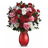 Sweet Red Rose Mixed Bouquet