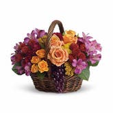 Sending Joy Romantic Flower Basket