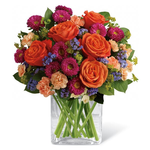 Animated Mixed Rose Bouquet at Send Flowers