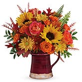 Sunflower Mug Bouquet