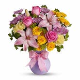 Purrific Pink Lily Bouquet