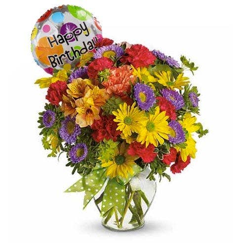 Make A Wish Birthday Balloon Bouquet