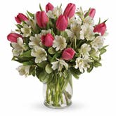 Treasured Pink Tulip Bouquet