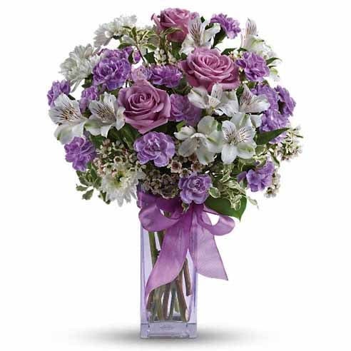 Lavish Lavender Rose Bouquet
