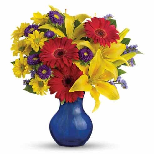 Crayon Box Floral Bouquet