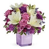 Purple Paradise Flower Bouquet