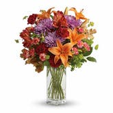 Lily Goals Orange Bouquet