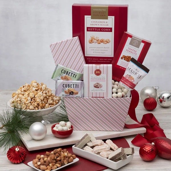 Candy Canes and Reindeer Reins Gift Box