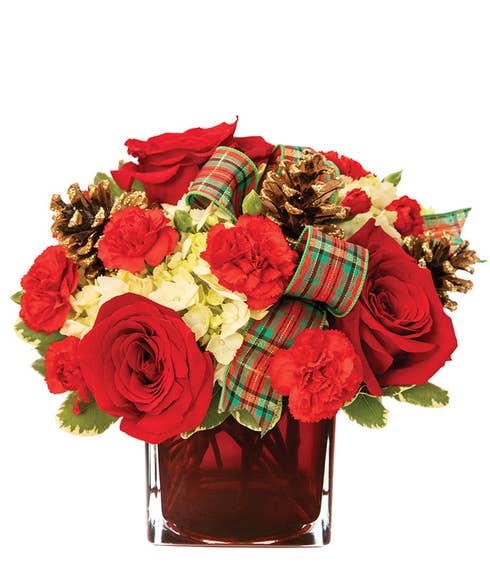 Rosy Christmas Wish Bouquet
