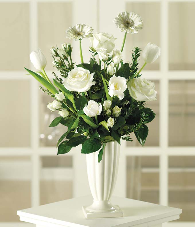 Classic White Sympathy Bouquet