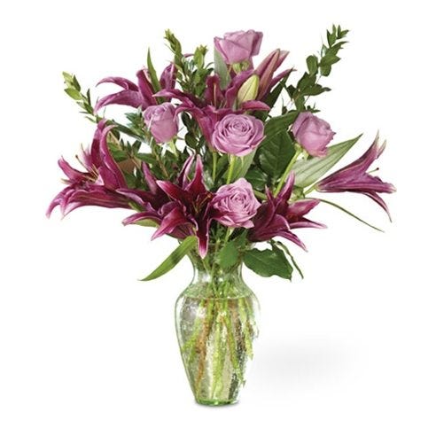 Deep Purple Floral Bouquet