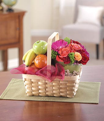 Fruit & Flower Basket