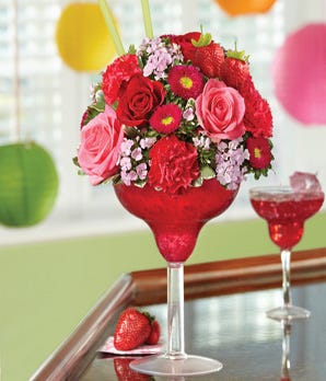 1-800-Flowers Strawberry Floral Margarita