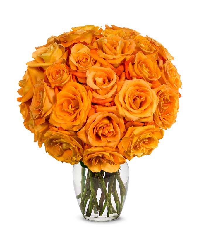Flowers for men orange roses delivery for men
