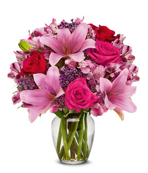 Rose & Lily Romance Bouquet