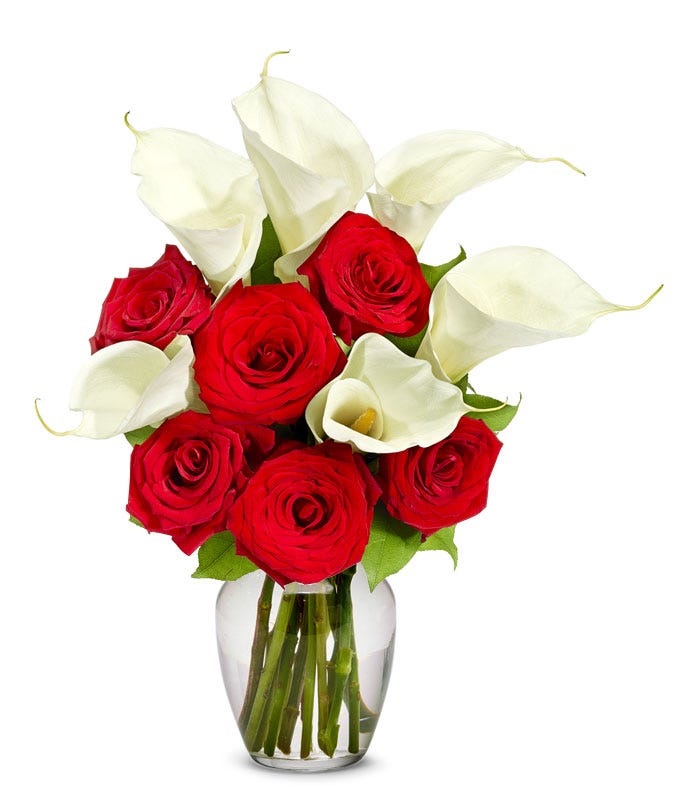 Rose and Lily Romance Bouquet