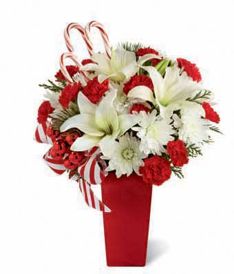 Candy Cane Glory Bouquet