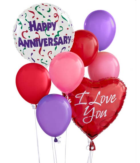 Anniversary balloons delivery and happy anniversary balloons delivery