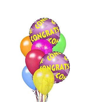 Congratulation Balloons 