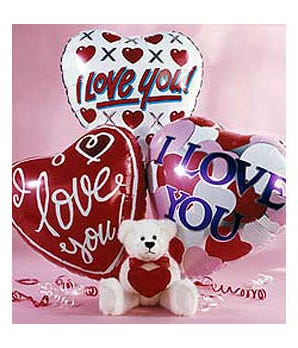 Love Bear & Balloons 