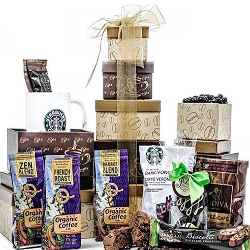 Deluxe Coffee Gift Tower