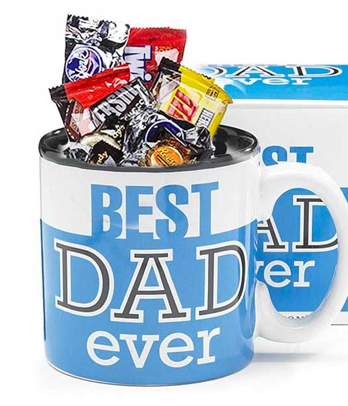 Fathers Day coffee mugs delivery and cheap fathers day coffee mug gift basket