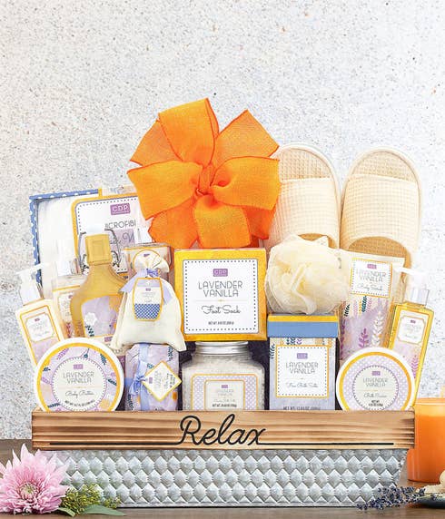 Luxurious Lavender Self-Care Spa Set