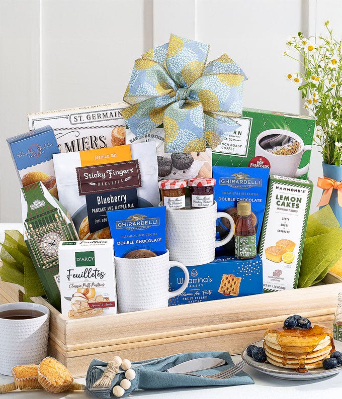Mother's Day Breakfast Gift Basket