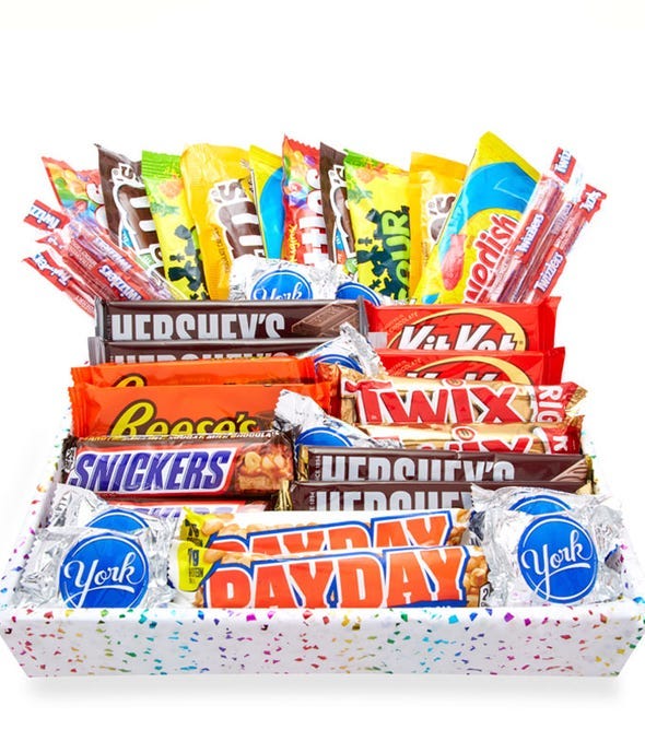 GIANT - Super Sweet Candy Bar Care Package