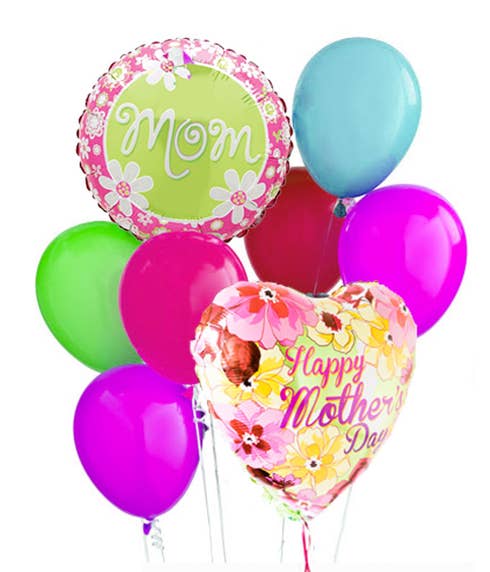 mothers day balloon bouquet and mothers day balloon bunch bouquet
