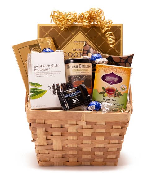 Gourmet tea gift baskets 