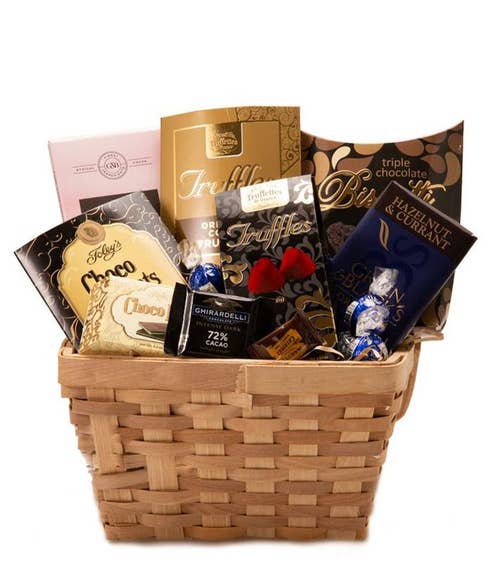 chocolate lovers gifts basket delivery