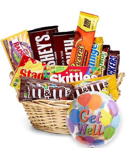 Get well candy basket 