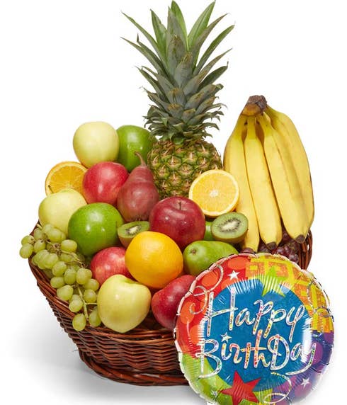 birthday fruit basket 