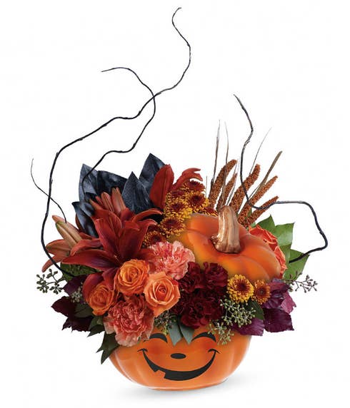 Spooktacular Surprise Pumpkin Bouquet