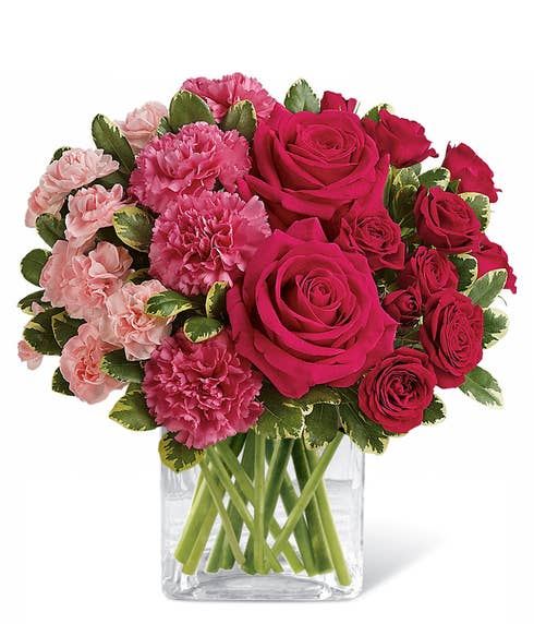 Pink rose bouquet flower delivery and cheap pink roses delivery same day