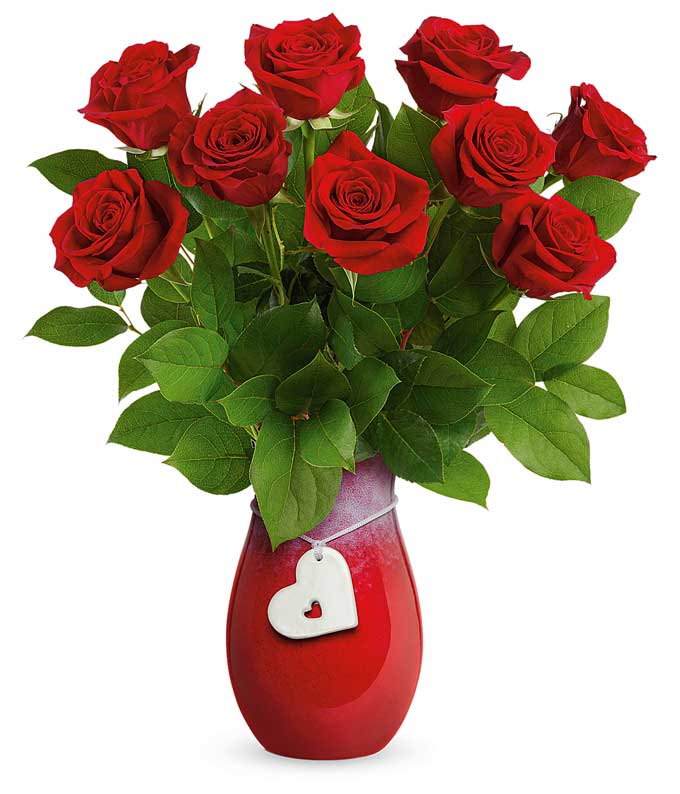 Forever My Valentine Rose Bouquet