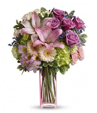 Pastel flowers bouquet of flowers online with free delivery flowers