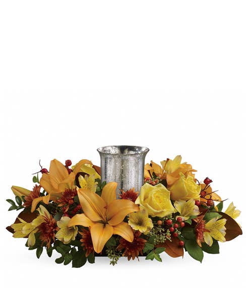 Rustic wedding centerpieces, orange flowers with cheap flowers from send flowers